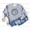 Simply Sage Market Women's Graphic Sweatshirt Game Day Basketball - 3 of 3