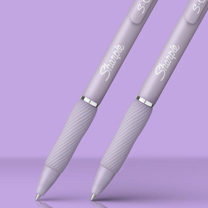Sharpie 4pk Gel Pens Black Ink 0.7mm Medium Tip, 4 of 7