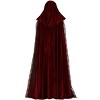 HalloweenCostumes.com Women's Deluxe Red Riding Hood Plus Size Costume - 4 of 4