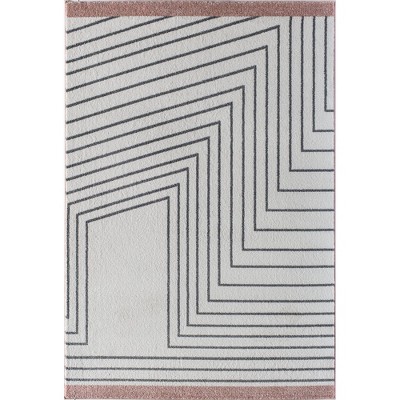 Rugs America Jasper Geometric Contemporary Area Rug