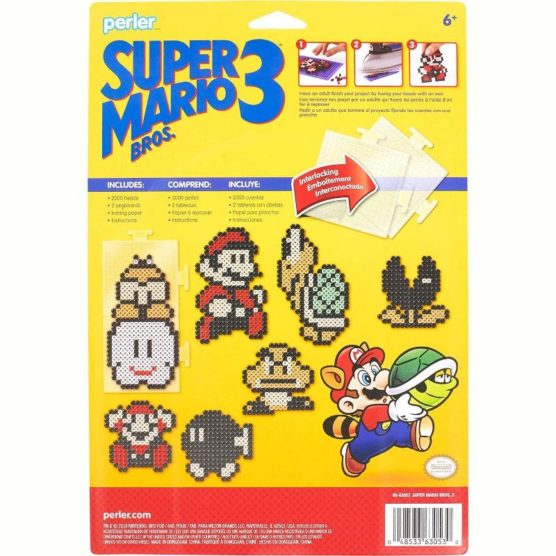 Perler Fused Bead Activity Kit-Super Mario Brothers 3, 2 of 5