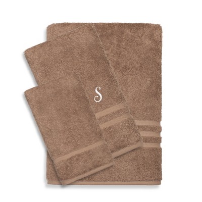 Linum Home Textiles 100% Turkish Cotton 3PC Denzi Towel Set