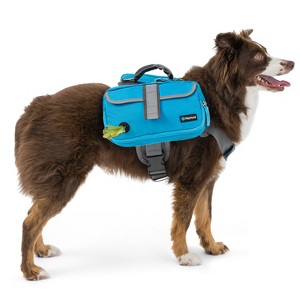 PetAmi Dog Backpack for Medium Large Dogs, Saddle Bag to Wear, Pet Harness Pack, Travel Hiking Walking Running Camping Training - 1 of 4