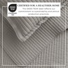 Great Bay Home Detailed Channel Stitch All-Season Reversible Quilt Set With Shams - 4 of 4