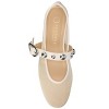 Journee Womens Naveah Studded Ballet Flats - 4 of 4