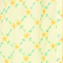 pastel yellow floral