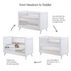 BreathableBaby Breathable Mesh 3-in-1 Convertible Crib, White, Greenguard Gold Certified - 4 of 4