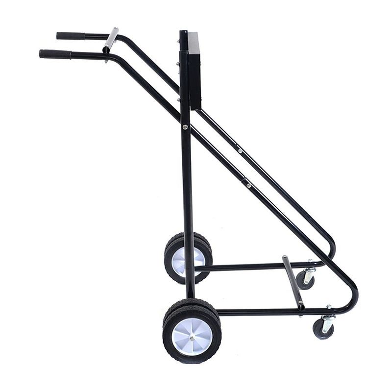 Costway 315 LBS Outboard Boat Motor Stand Carrier Cart Dolly Storage Pro Heavy Duty, 3 of 11