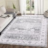Washable Kitchen Rug, Soft Non-Slip Floral Runner for Hallway, Entryway, Laundry, Bathroom - 2 of 4