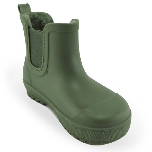 Bearpaw Toddler Chelsea Rain Boots With Faux fur Lining Target