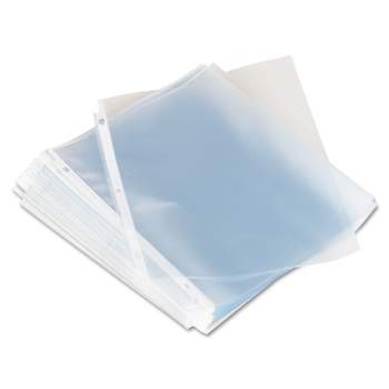 JAM Paper 9 x 14.5 Plastic Sleeve Page Protectors, 12ct.