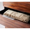Brylin 8 Drawer Modern Dresser - SFV2112 - Dark Walnut - Safavieh Couture - 2 of 4
