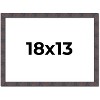 PosterPalooza | Slim Profile Brown Picture Frame - UV Acrylic, Backing Board, Hanging Hardware Included - 2 of 4