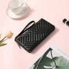 Clotth Women’s RFID Blocking Large Capacity Wallet with Detachable Wristlet - Fashionable PU Leather Clutch Purse for Daily Use,Travel - 2 of 4