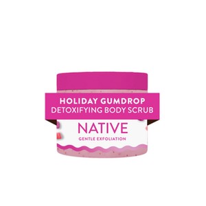 Native Limited Edition Holiday Body Wash Scrub - Gum Drop - 12oz - 1 of 4