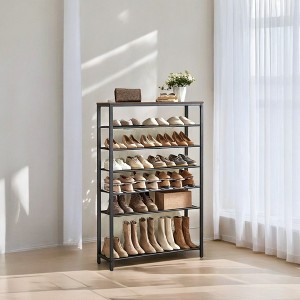 8 Tier Shoe Rack, Shoe Organizer for Closet, 32-40 Pairs of Shoes, Large Shoe Rack Organizer with 7 Metal Mesh Shelves, 11.8 x 39.4 x 59.8 Inches - 1 of 4