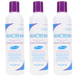 Vanicream Medicated Anti-Dandruff Shampoo 8 oz 3 Pack - 1 of 4