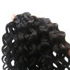 Unique Bargains Brazilian Italian Curly Human Hair Weave Weft Extensions 9A 12"-30" 1 Bundle - 4 of 4