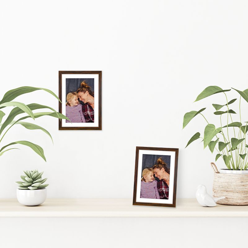 Americanflat Thin Picture Frames with tempered shatter-resistant glass - Horizontal and Vertical Formats for Wall and Tabletop, 5 of 7