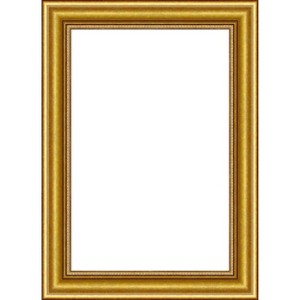 Amanti Art Townhouse Gold Framed Dry Erase Magnetic Board - 1 of 4