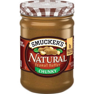Smucker's Natural Chunky Peanut Butter - 16oz