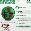 Goughnut Green Rubber Interactive Dog Ball - 4 of 4