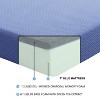 Vynxaria 7" Twin Mattress & Pillow Set ¨C Breathable Comfort in a Box - 3 of 4