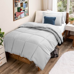 Bare Home Goose Down Alternative Comforter Set - 1 of 4