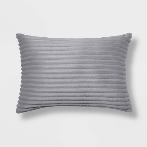 Oblong Cut Plush Decorative Throw Pillow - Room Essentials™ : Target