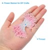 Unique Bargains Handmade Flexible Durable Artificial Flower Stamen 3mm 750 Pcs - 3 of 4