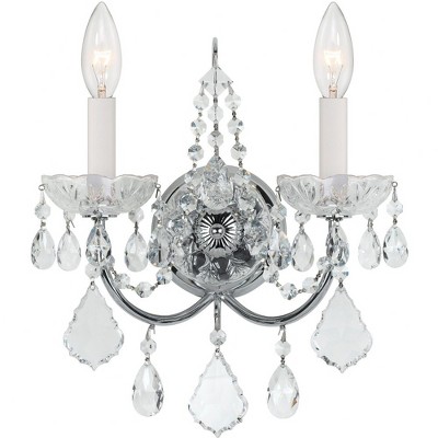 Crystorama Lighting Imperial 2 - Light Sconce in  Polished Chrome