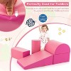 Costzon 5-Piece Climbing Toys for Toddlers, Soft Foam Blocks for Child Development, Waterproof Indoor Play Set for Preschool Babies - 3 of 4