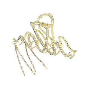 Unique Bargains Women's Metal Hair Claws 4.29"x2.32"x1.02" 1Pc - 1 of 4