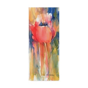 Annelein Beukenkamp 'Posing Red' Canvas Art - 1 of 2