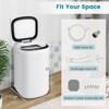 Costway 7.7 lbs Full Automatic Washing Machine 0.78 Cu.ft Compact Washer & Spinner Combo Blue/White - 2 of 4