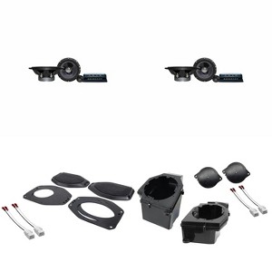 Diamond Audio Speaker Upgrade Bundle Compatible with 18-23 Jeep JL/JT - (2) DES65C, STXJLSBA, STXJLPOD, - 1 of 4