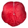 Kurt Adler 72" Red and Gold Criss-Cross Scallop Treeskirt - 4 of 4