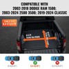 VEVOR Truck Bed Cover, Roll Up Truck Bed Tonneau Cover, Compatible with 2002-2018 Dodge Ram 1500, 2003-2024 2500 3500, 2019-2024 Classic - 3 of 4