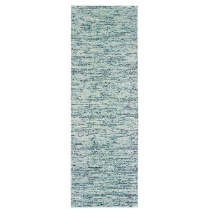Oriental Weavers Lucent 45901 Blue/ Teal Indoor Area Rug - 2'6" x 8' - 1 of 3