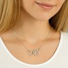 Hollywood Sensation  18K Gold Plated Heart and Paw Necklace - Available in Gold and Silver | Hollywood Sensation Jewelry - 3 of 4