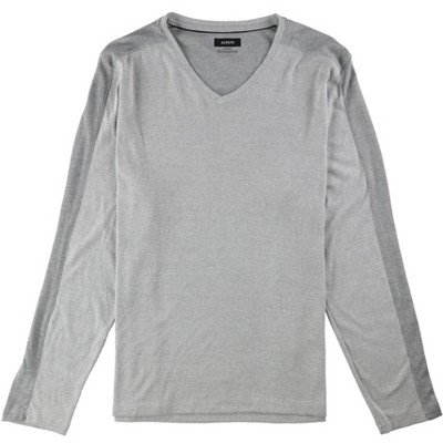 Alfani Mens Textured LS Basic T-Shirt