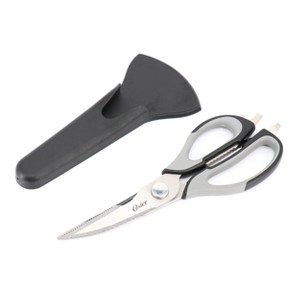 Oster Granger 2 Piece 9 Inch Stainless Steel Multi-Purpose Scissors with Magnetic Holder - 1 of 4