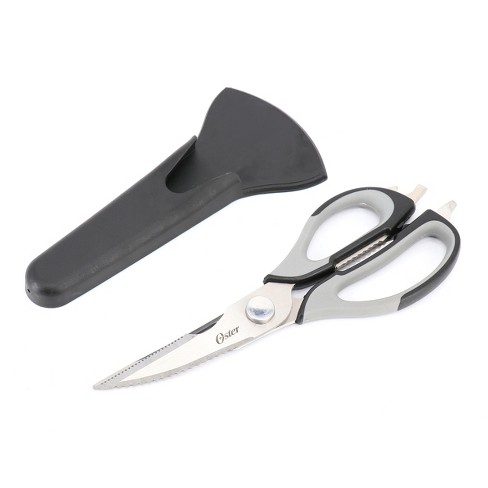 Oster Granger 2 Piece 9 inch Stainless Steel Multi-Purpose Scissors with Magnetic Holder
