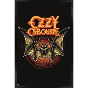 Trends International Ozzy Osbourne - Bat Logo Framed Wall Poster Prints - 1 of 4