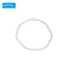 Unique Bargains Metal Bulk Elegant DIY Crafts Jewelry Making Hollow Circle Open Back Frame Pendant 30 Pcs - 3 of 4