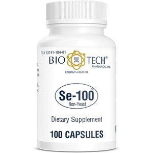 Bio-Tech Pharmacal Se-100 Selenium Supplement, 100 Capsules - 1 of 4