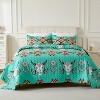 Acoinel Queen Size Horn Bohemian 3-Piece Comforter Set, Soft Boho Bedding with 1 Comforter and 2 Pillowcases, Lightweight Design - 2 of 4