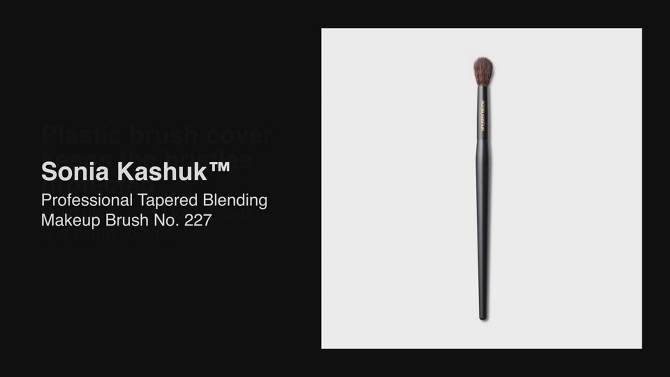 Sonia Kashuk&#8482; Professional Tapered Blending Makeup Brush No. 227, 2 of 6, play video