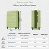 3 Piece Lightweight Hardside Luggage Set with TSA Lock and 360 Spinner Wheels for Travel 20" 24" 28" Inch - Cuddlewood - 4 of 4