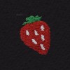 Dalix Womens Lil Strawberry Lightweight Everyday Tee - 2 of 4